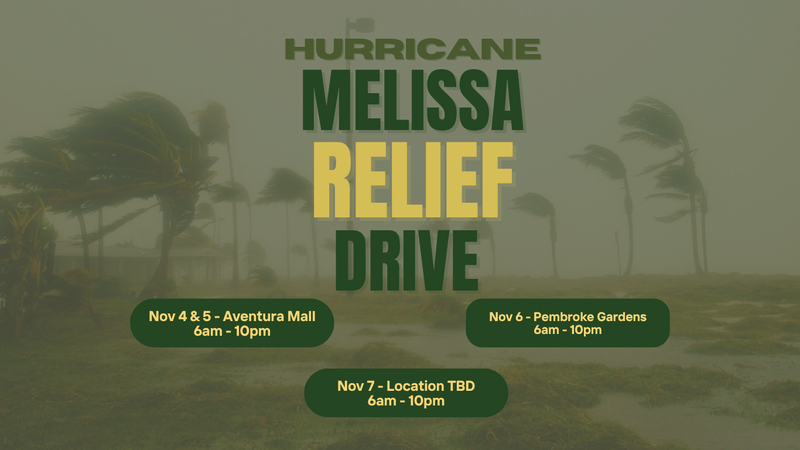 Graphic for Hurricane Relief Drive