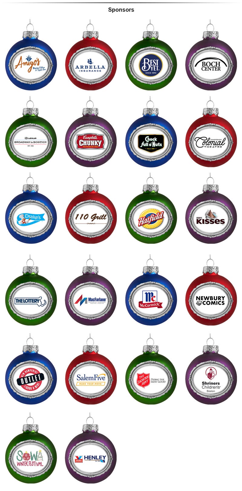 magic christmas - sponsors