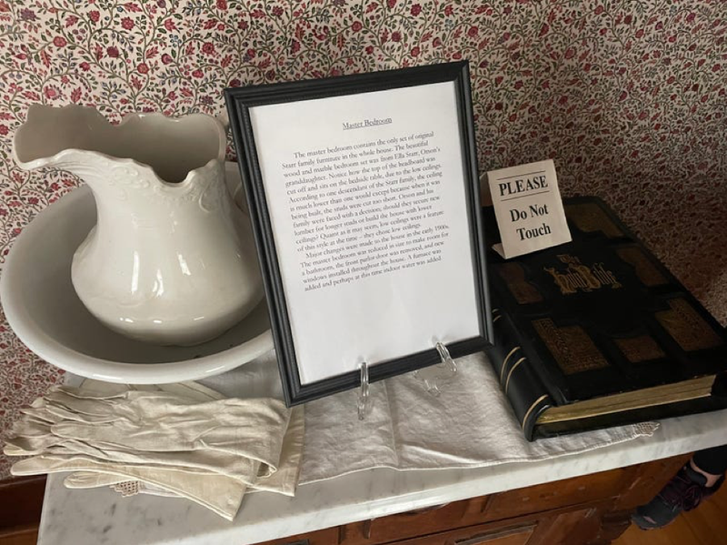 The Starr family bible (right) which is still used to swear in Royal Oak officials