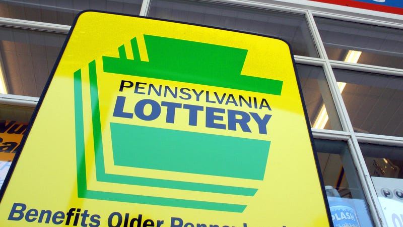PA Lottery Sign