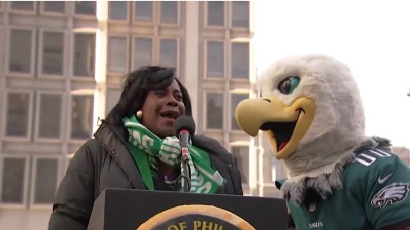 Mayor Parker and Swoop