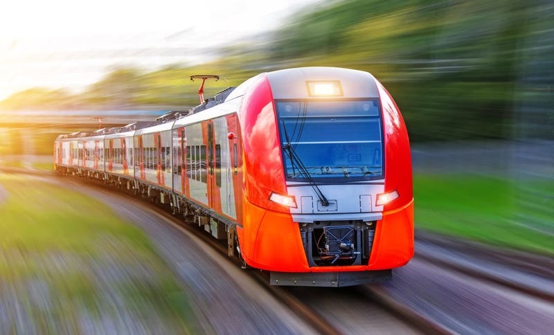 train hit