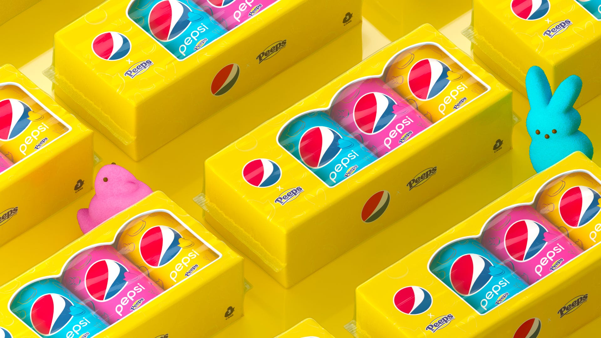 Pepsi and Peeps announce marshmallow soda for spring