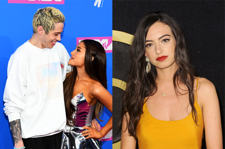 Pete Davidson & Ariana Grande and Cazzie David