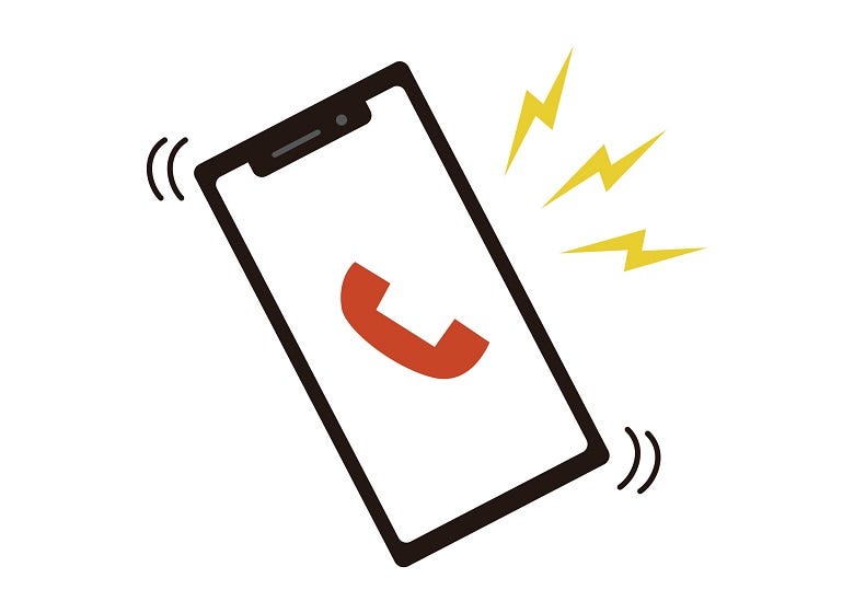 phone alert graphic