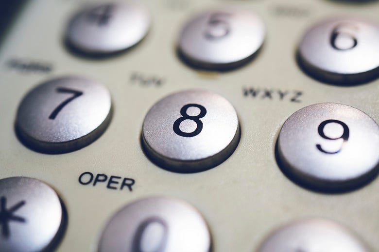 phone keypad