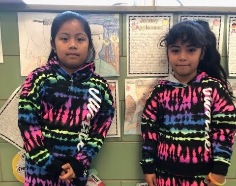 Recipients of Hamburg's "Warm the Children" Program