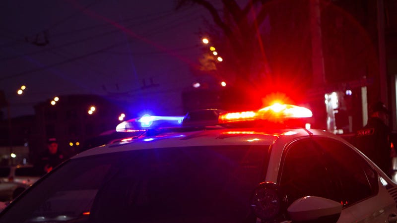 Police at night 