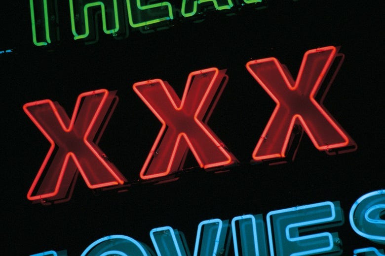 Triple X sign