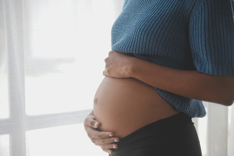 pregnant woman