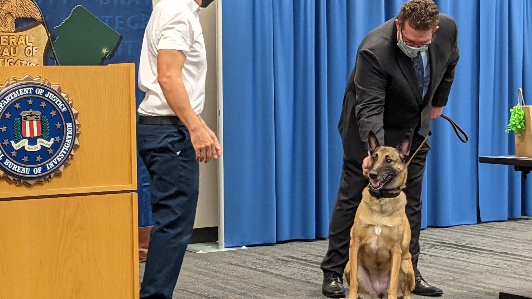 ‘She wasn’t afraid of anything’: FBI-Newark K9 officer retires after 8 years on force