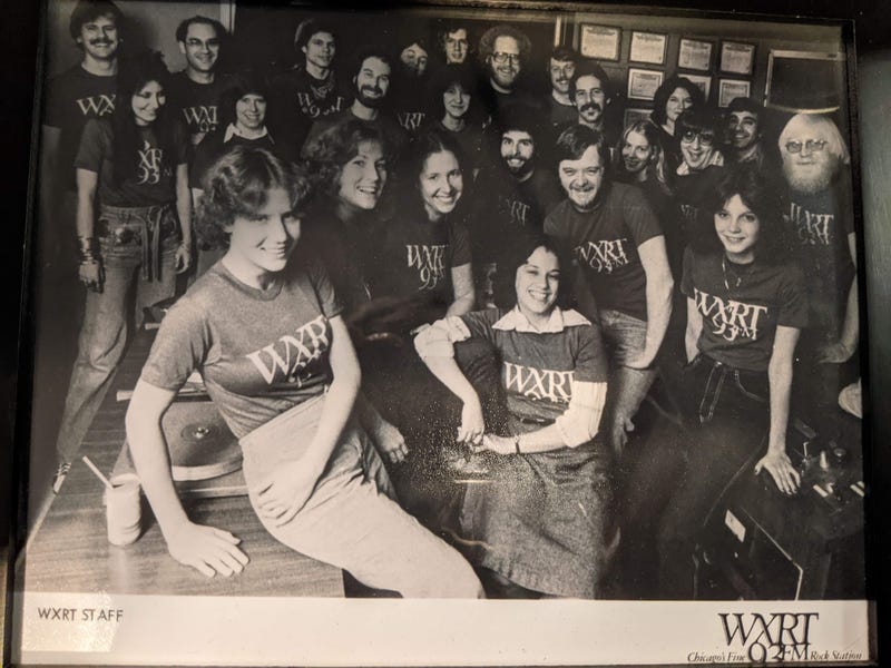 Early XRT staff photo with Bob Gelms