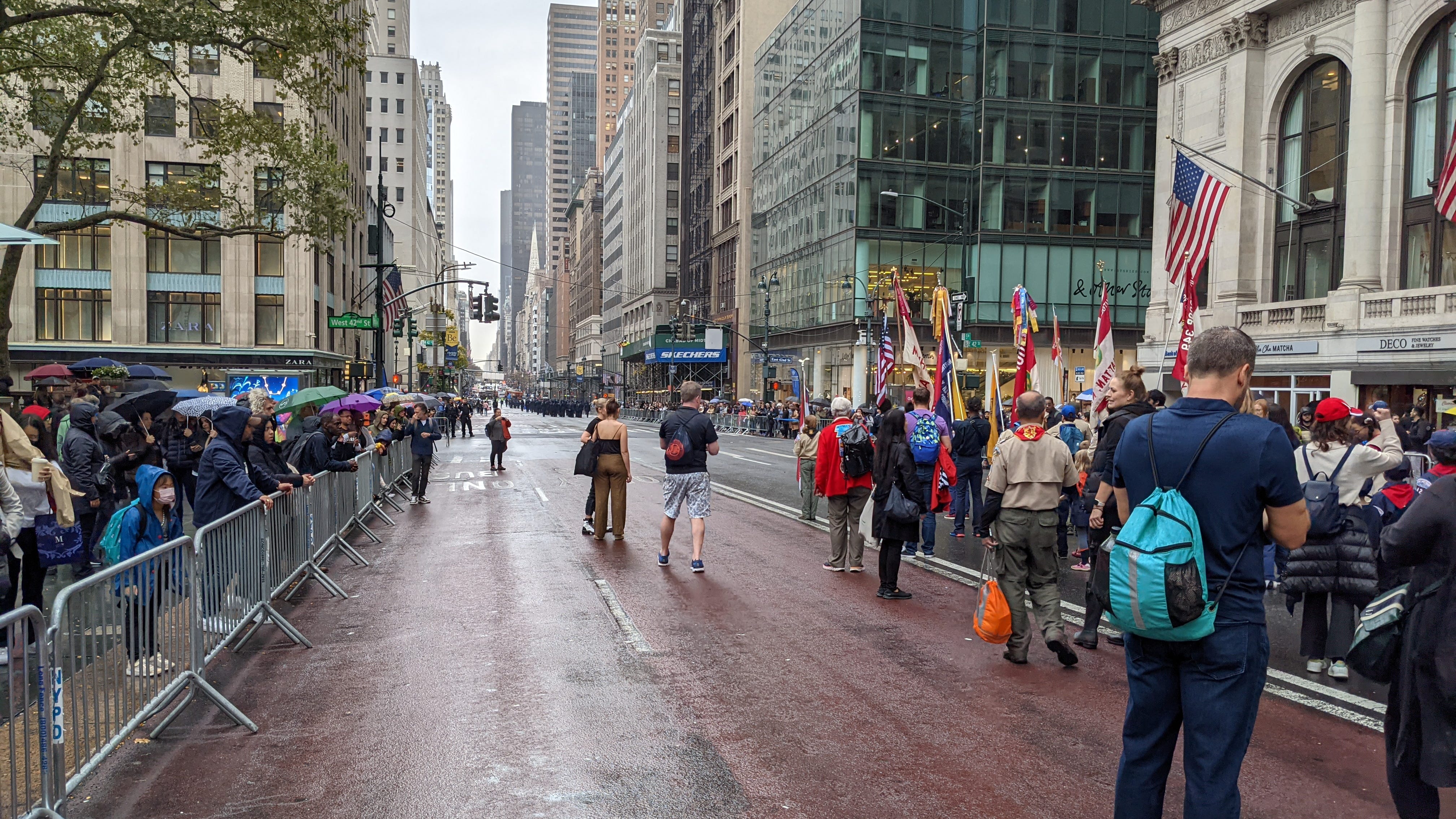 New York City's 2022 Veterans Day parade