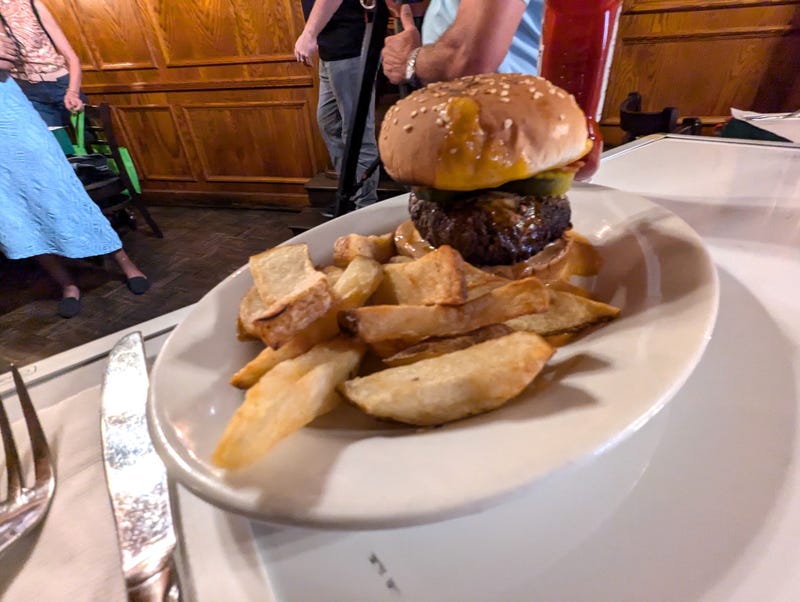 The burger at Donovan's Pub in Woodside took the title of best burger in Queens