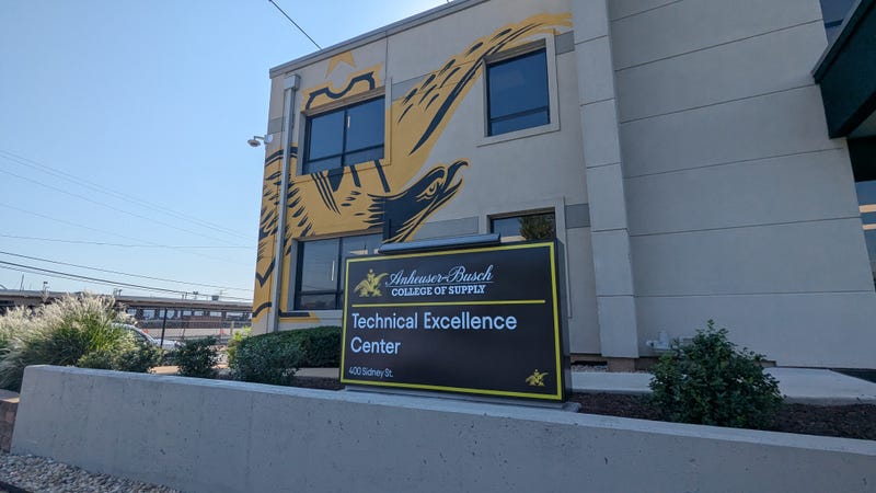 The Technical Excellence Center is on Sidney Street. Formerly it was employees only. Now, it's being opened up to trade school students outside the brewery.