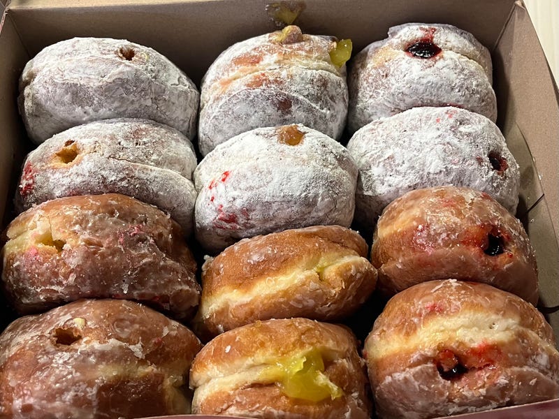 Polish pastries called Paczkis are being enjoyed this Fat Tuesday