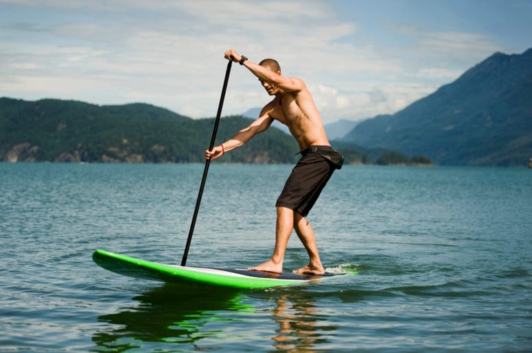 Paddleboarder
