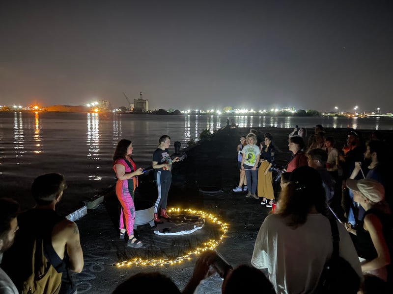 Undue Medical Debt burning ceremony