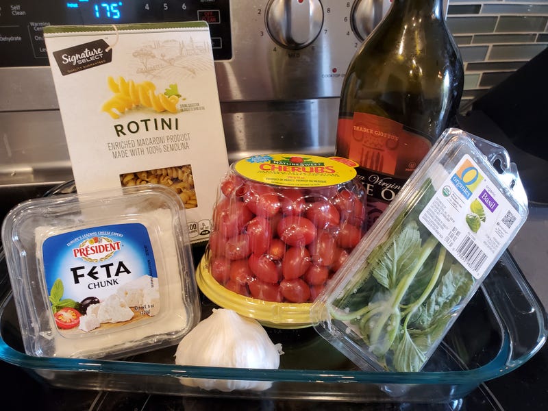 Tik Tok Pasta Ingredients