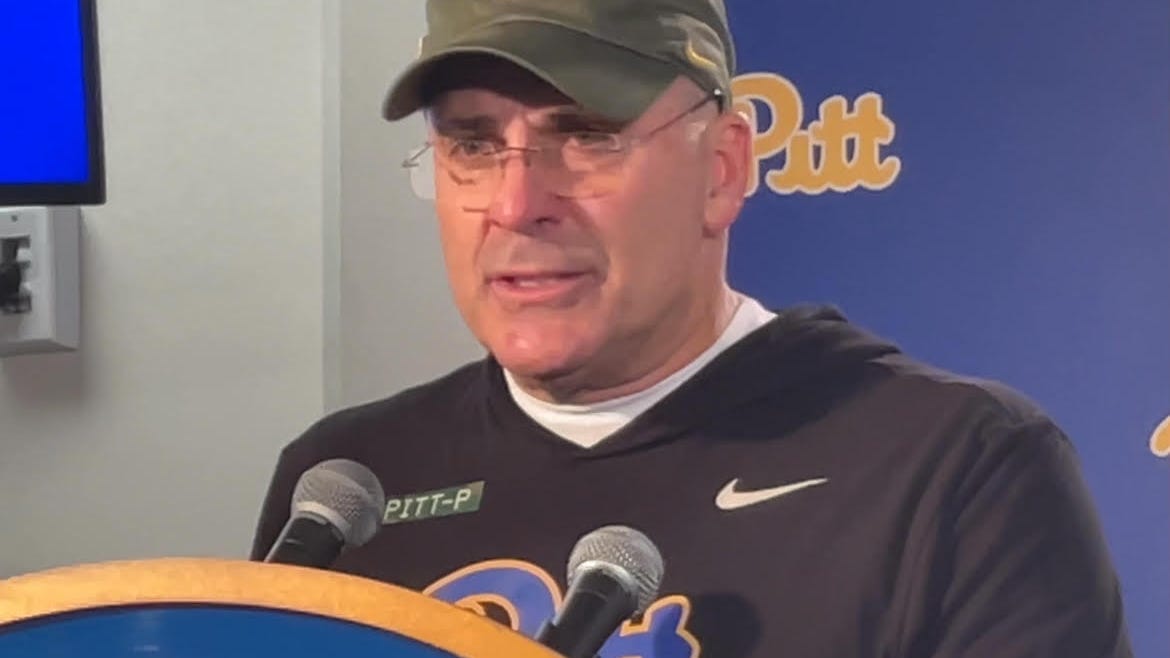 Narduzzi reacts to officiating in loss to Virginia