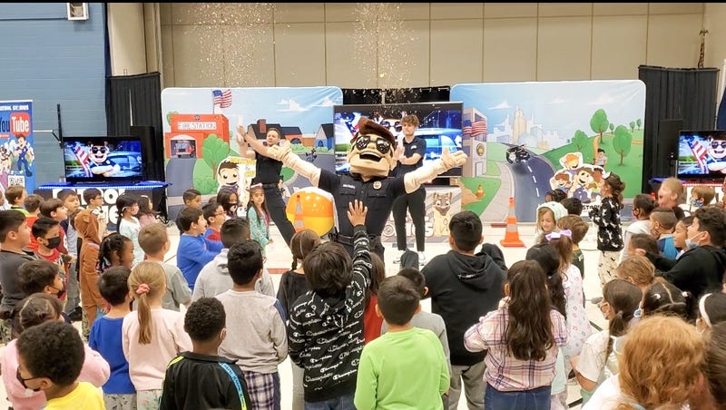 The nonprofit Patrol Stories visits students to facilitate strong relationships between officers and communities.