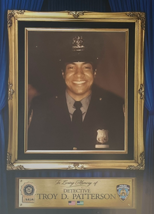 Det. Troy Patterson was honored at a Brooklyn street co-naming on Saturday.
