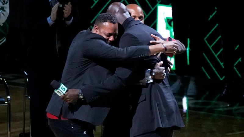 Paul Pierce explains how he got Kevin Garnett, Ray Allen to squash beef