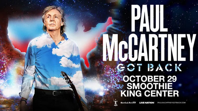 Paul McCartney tour image