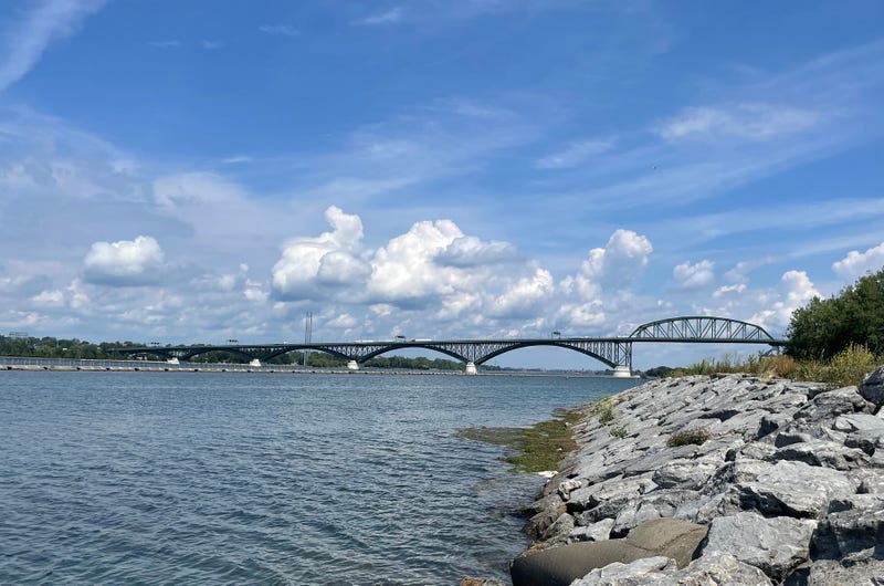 Peace Bridge connecting Buffalo to Ft. Erie, Ontario