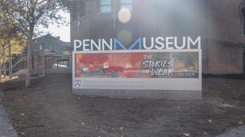 The Penn Museum.