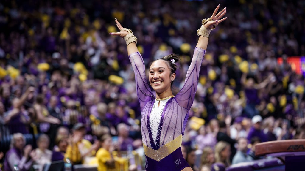 The next star female athlete at LSU has arrived: Kailin Chio