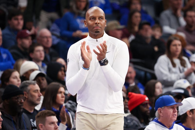 Dec 21, 2024; Memphis, Tennessee, USA; Memphis Tigers head coach Penny Hardaway reacts against the Mississippi State Bulldogs during the first half at FedExForum