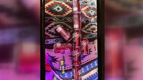 Images of Dr. Pepper can AK47 art