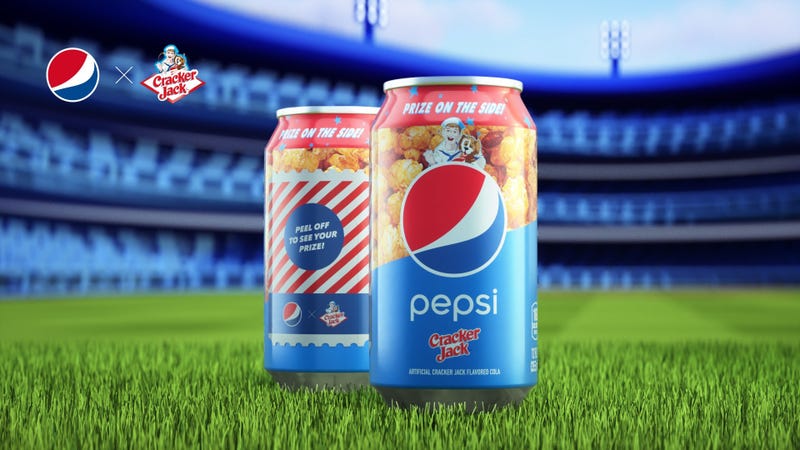 Pepsi and Cracker Jack