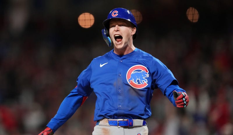 Cubs center fielder Pete Crow-Armstrong