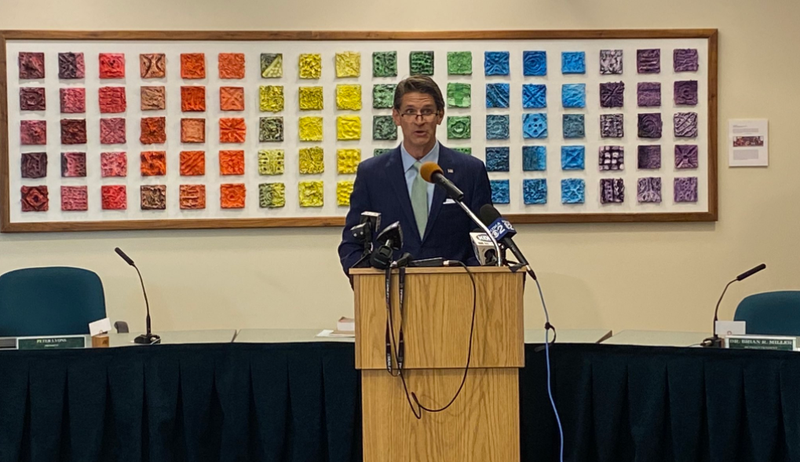 Pine-Richland School Board president Peter Lyons