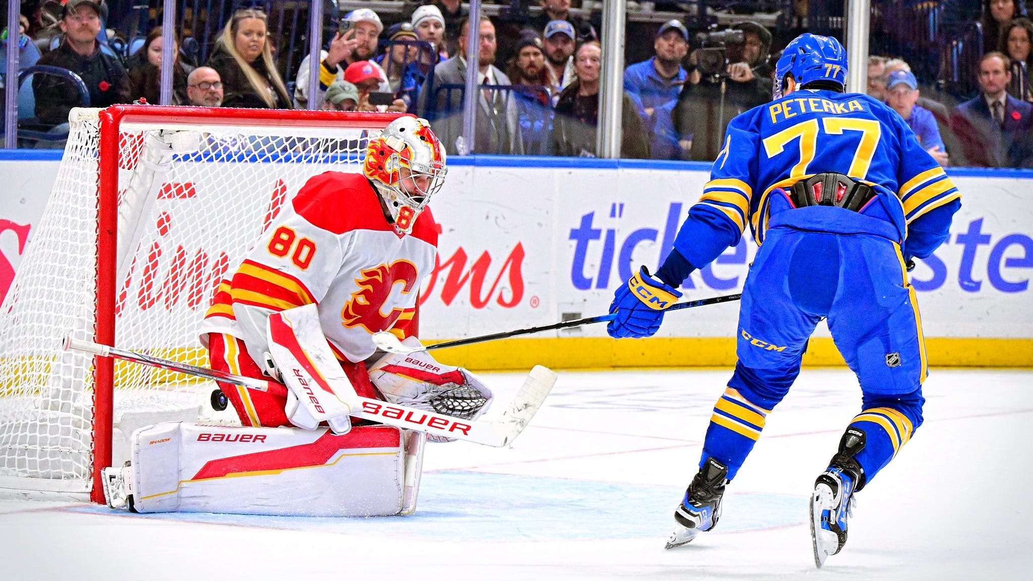 Hamilton: Peterka's shootout goal gives Sabres a third-straight win