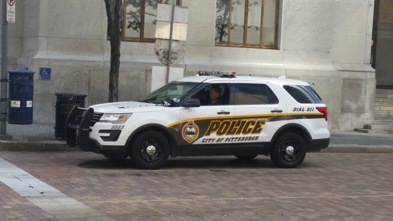 Pittsburgh Police vehicle