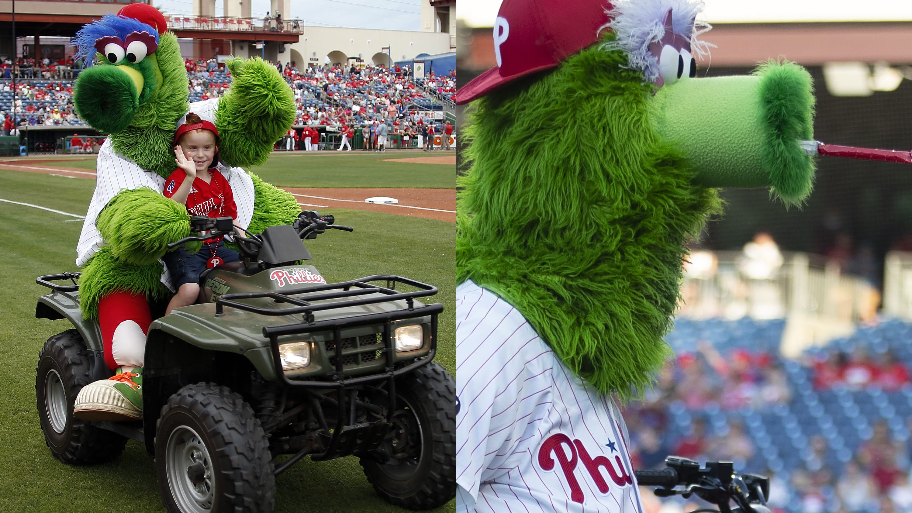 He's back: Phillie Phanatic returns to original form after lawsuit settlement