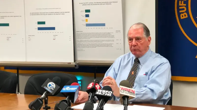 End of an era looms with June 30 retirement of Buffalo Teachers Federation President Phil Rumore