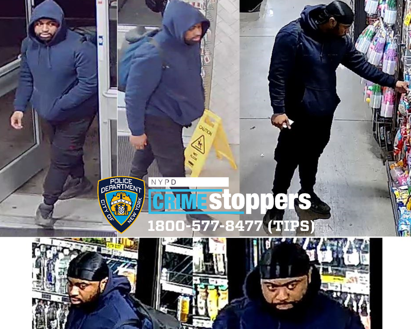 Cops released images of the suspect Monday as the search for him continues