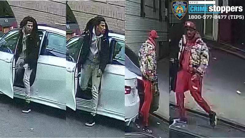 Police released images of the suspects on Thursday