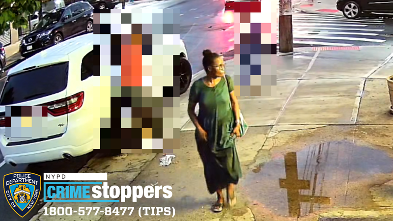 The woman being sought in the attack