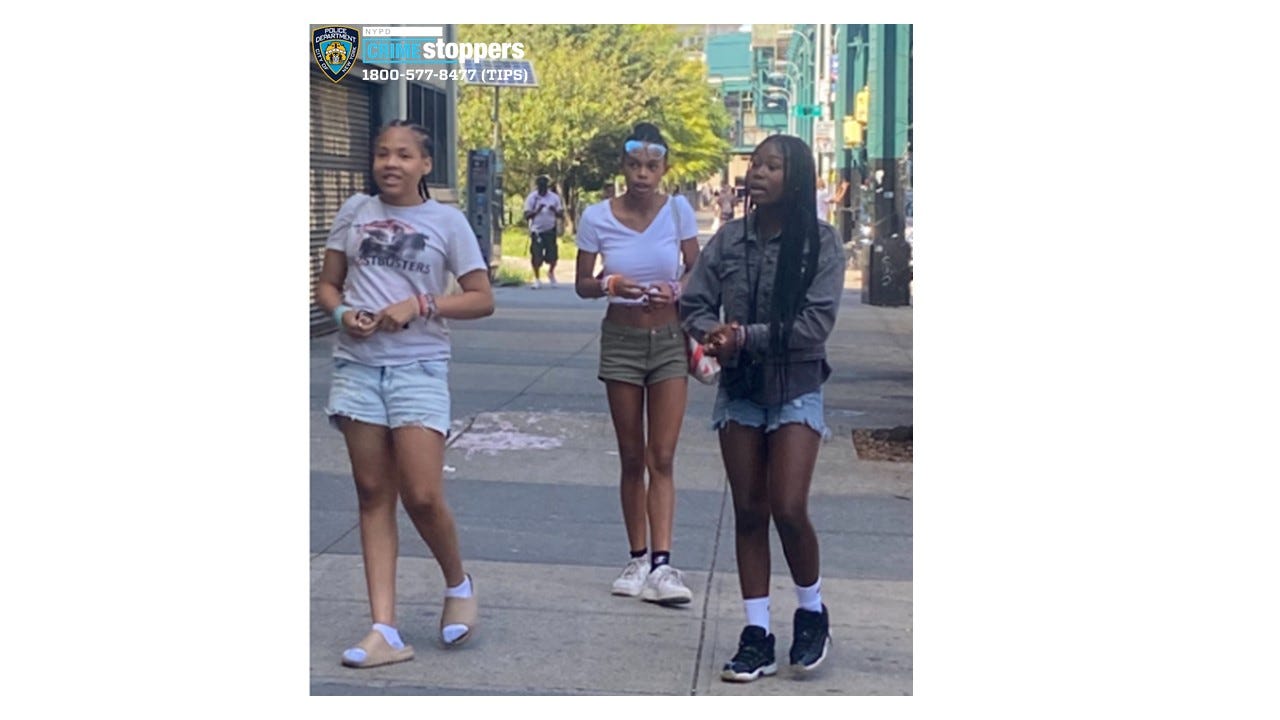 Men robbed of clothes on Bronx street; 3 females sought: NYPD