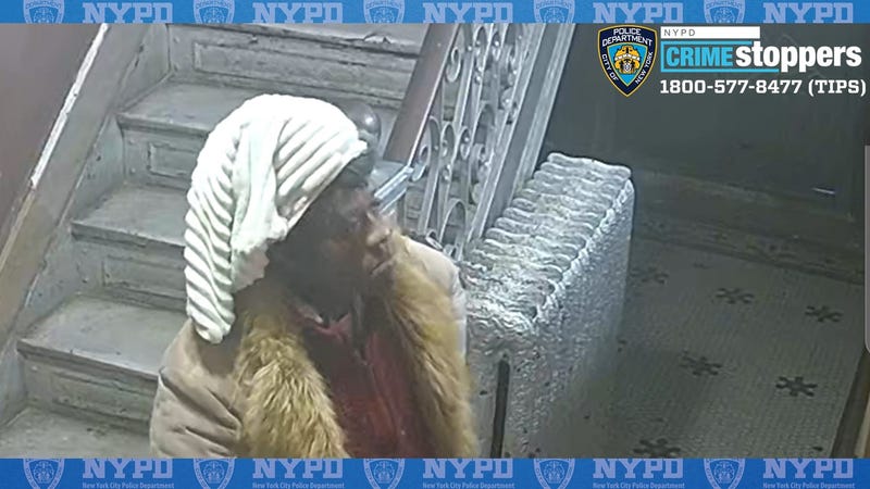 The suspect chomped down on a woman's hand before fleeing, police said