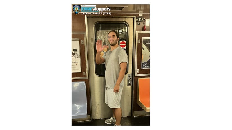 Subway lewdness suspect
