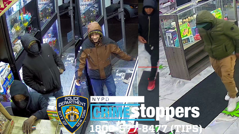 Smoke shop theft