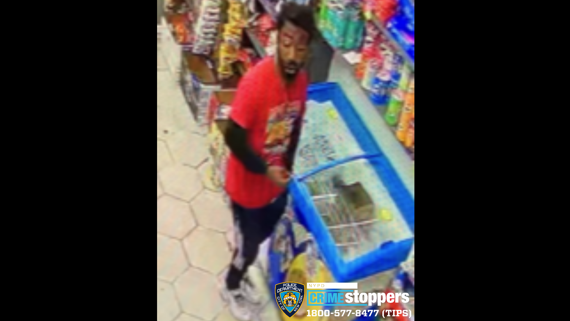 Suspect sought in knifepoint headphone robbery in Brooklyn bodega