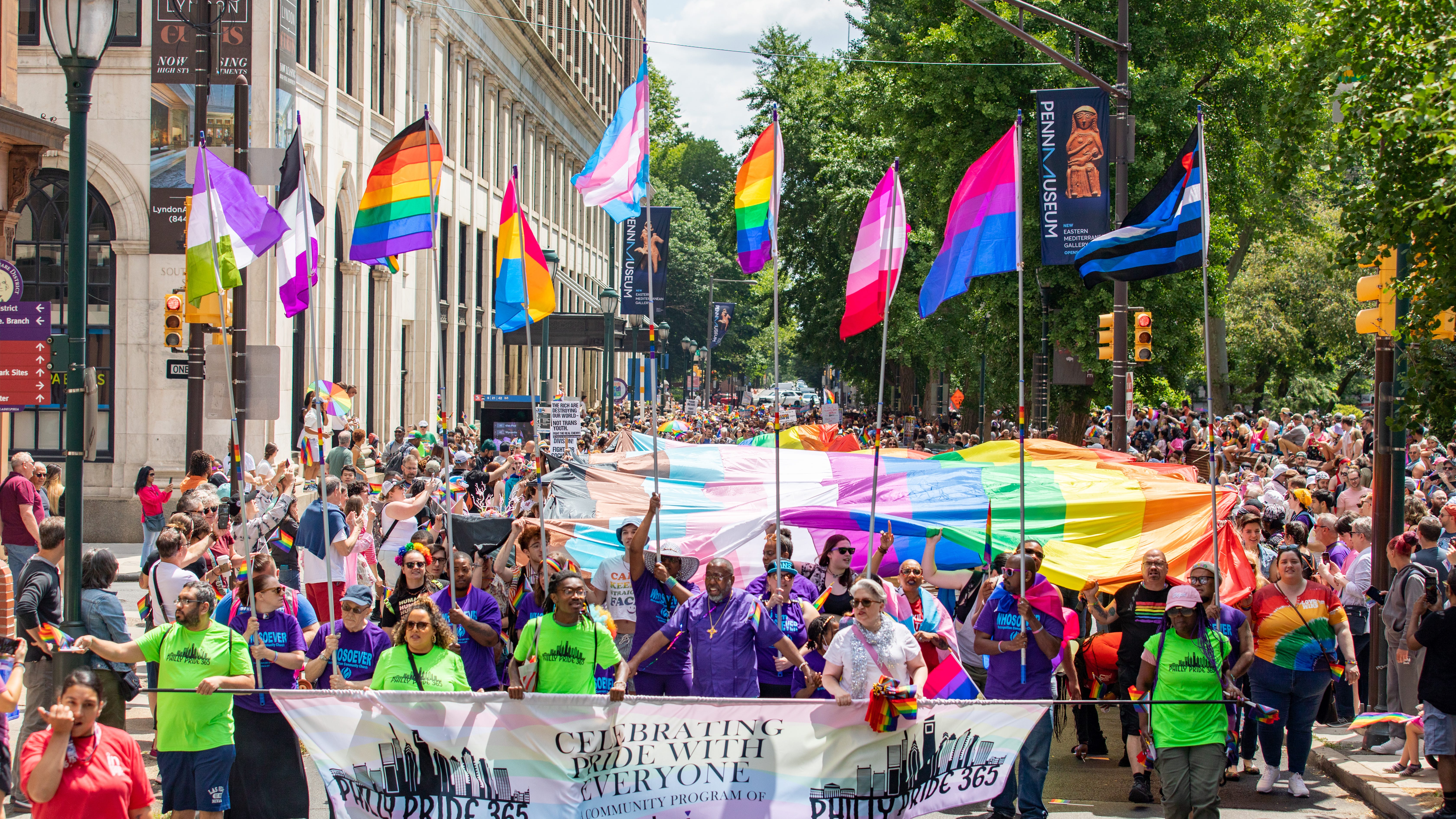 Pride 365 starts early this year with a citywide tour and with a record-breaking rainbow flag