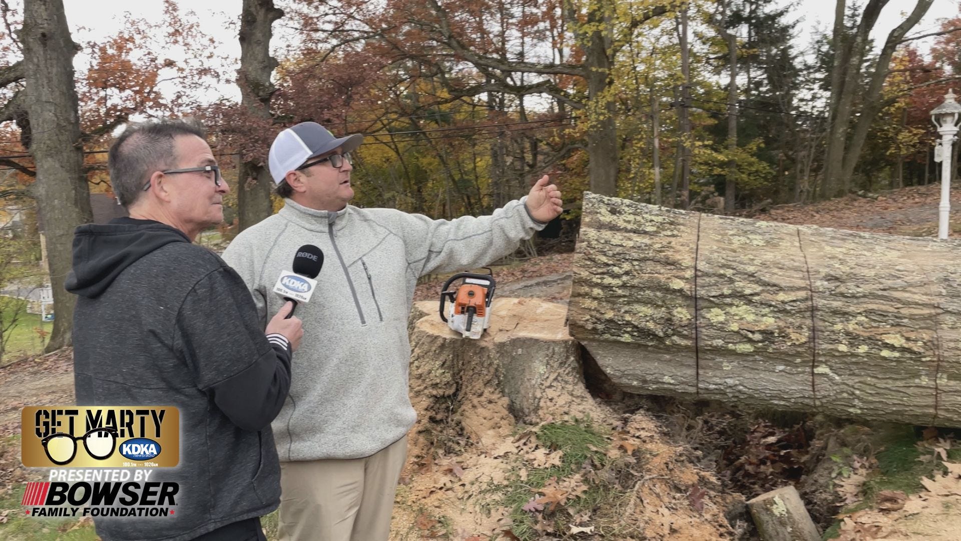 Get Marty: Company with a big heart fixes giant tree problem